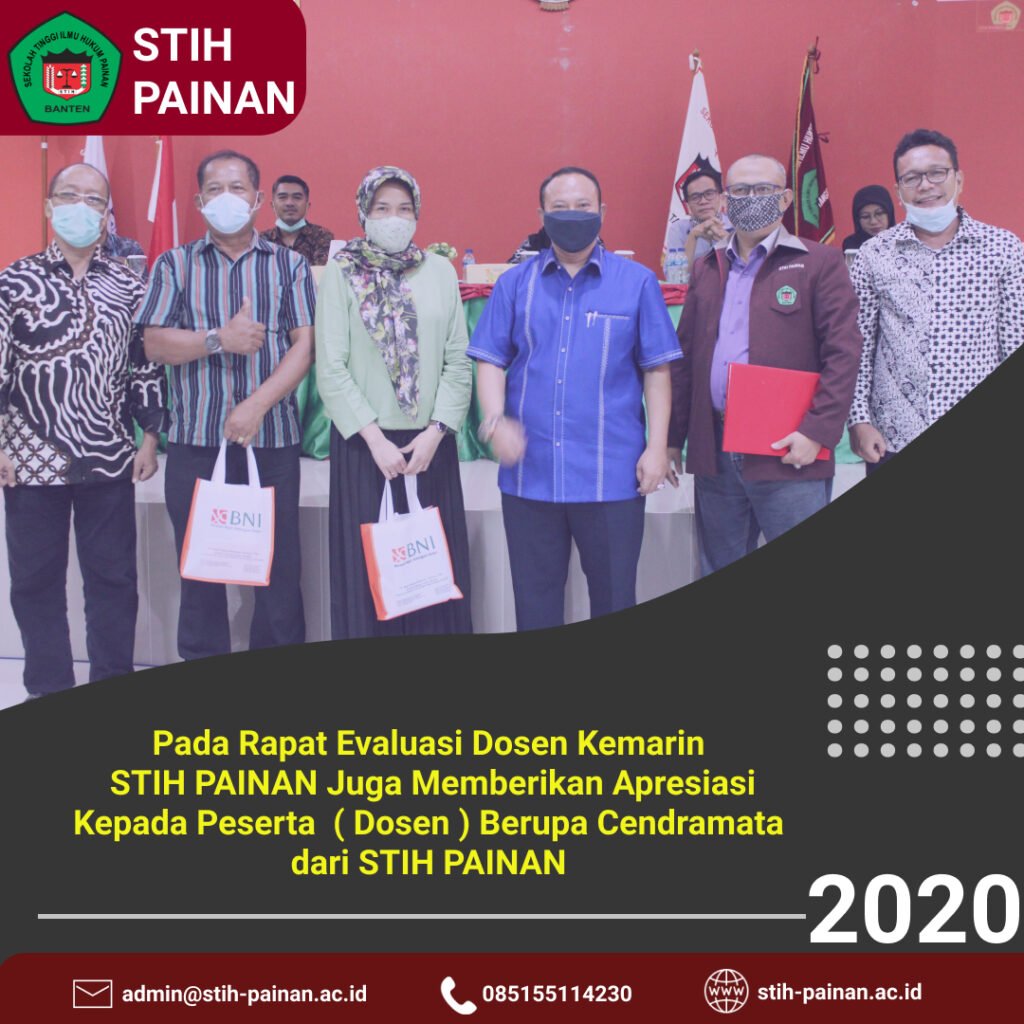 Rapat Evaluasi Dosen Dan Strategi Pembelajaran Tahun Akademik 2020/2021 ...