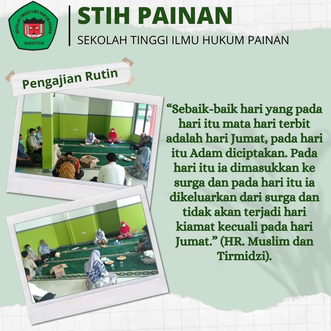 Pengajian Rutin STIH Painan