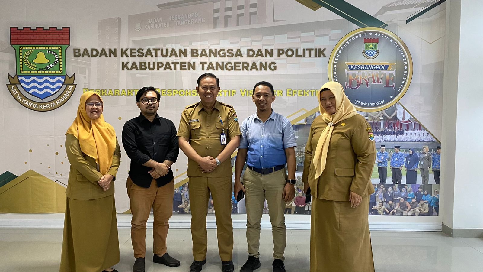 Kegiatan Sosialisasi (audiensi) Penerimaan Mahasiswa Baru TA. 2024/2025 STIH Painan Bersama KESBANGPOL Kab. Tangerang